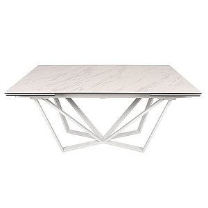 Раскладной обеденный стол Nicolas NOTTINGHAM Белый керамика