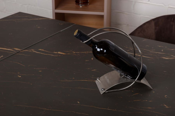 Розкладний обідній стіл Nicolas NOTTINGHAM Чорний кераміка-5