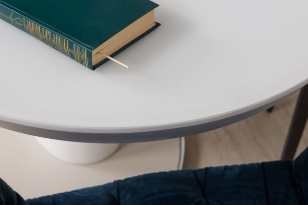 Розкладний обідній стіл Nicolas ORLANDO Білий-4