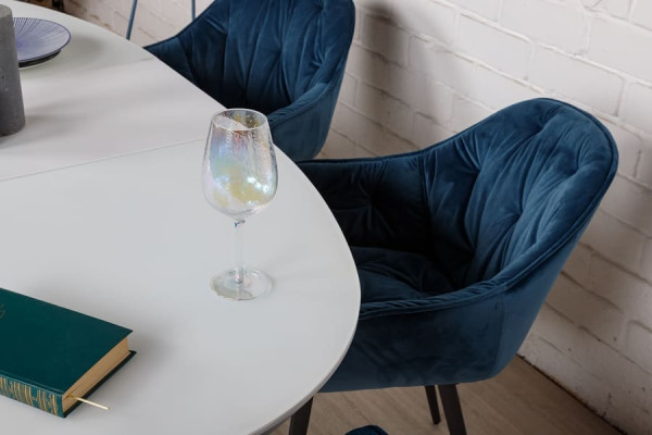 Розкладний обідній стіл Nicolas ORLANDO Білий-6