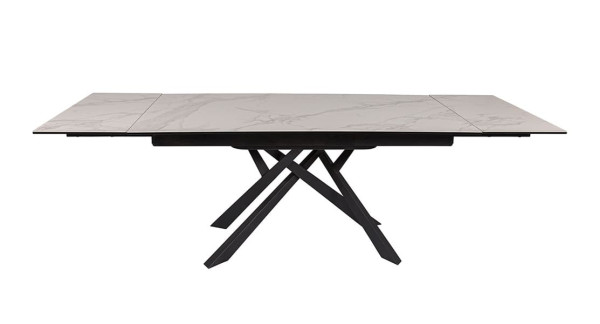 Розкладний обідній стіл Nicolas OSHAWA Білий кераміка-2