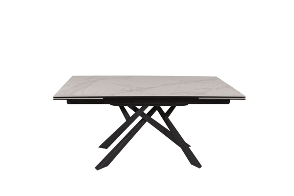 Розкладний обідній стіл Nicolas OSHAWA Білий кераміка-1