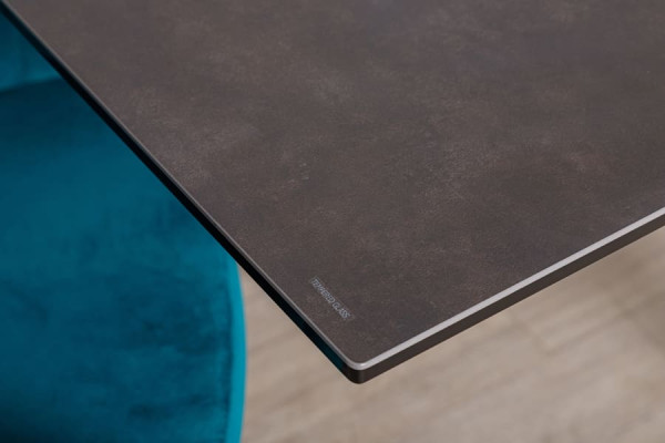 Раскладной обеденный стол Nicolas OSHAWA Темно-коричневый керамика-5