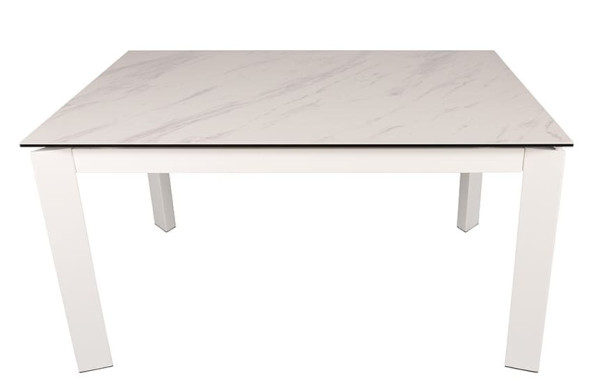 Раскладной обеденный стол Nicolas OSLO Белый керамика-0