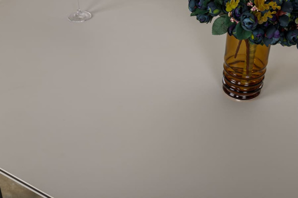 Розкладний обідній стіл Nicolas OSLO Білий матовий кераміка-8