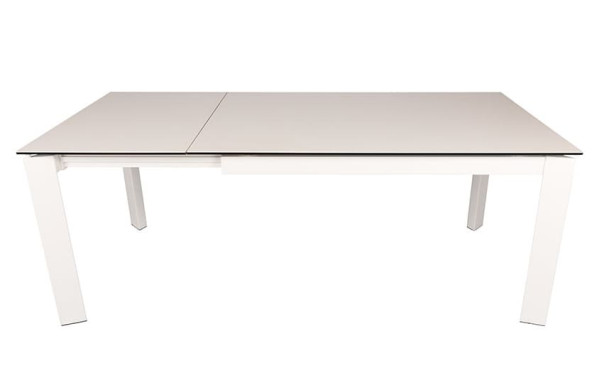 Розкладний обідній стіл Nicolas OSLO Білий матовий кераміка-2