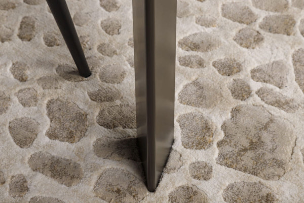 Раскладной обеденный стол Nicolas OSLO Коричневый керамика-16