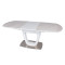 Раскладной обеденный стол Nicolas OTTAWA Белый керамика-3-thumb