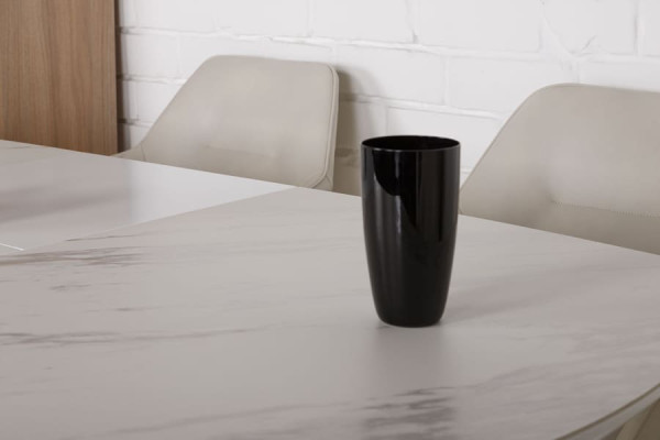 Розкладний обідній стіл Nicolas OTTAWA Білий кераміка-5