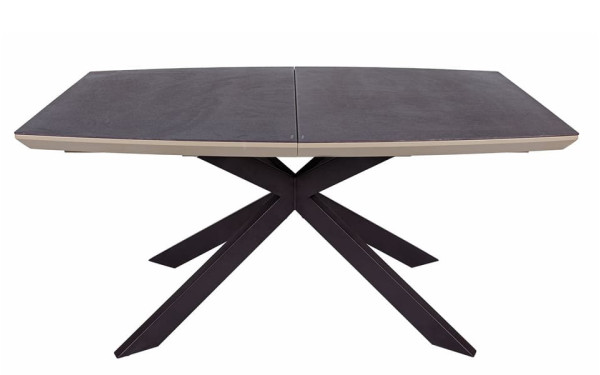 Розкладний обідній стіл Nicolas PORTLAND Мокко-баклажан-0