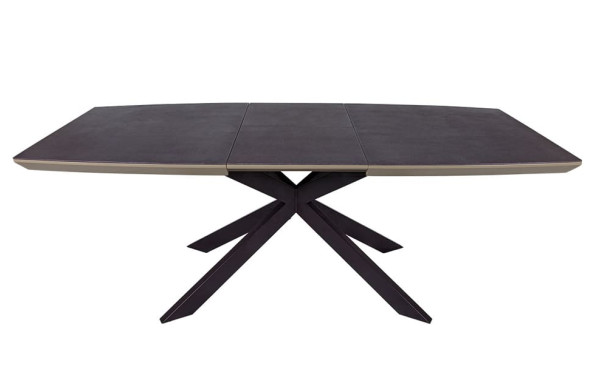 Розкладний обідній стіл Nicolas PORTLAND Мокко-баклажан-1