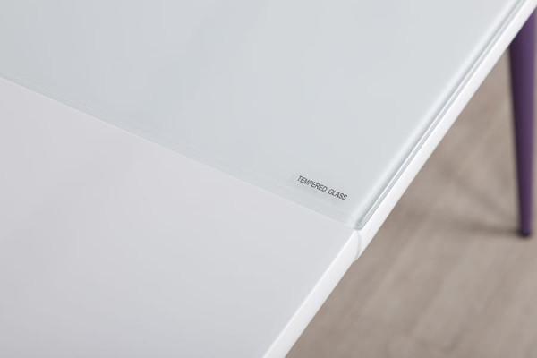 Розкладний обідній стіл Nicolas RICHMOND Білий-10