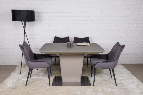 Розкладний обідній стіл Nicolas SAN FRANCISCO Мокко-13