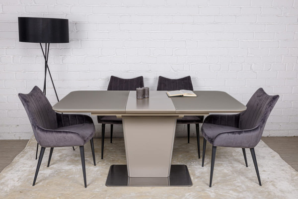 Розкладний обідній стіл Nicolas SAN FRANCISCO Мокко-5