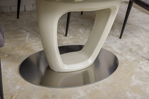 Раскладной обеденный стол Nicolas VANCOUVER Крем-11