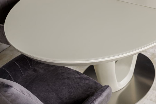 Раскладной обеденный стол Nicolas VANCOUVER Крем-12