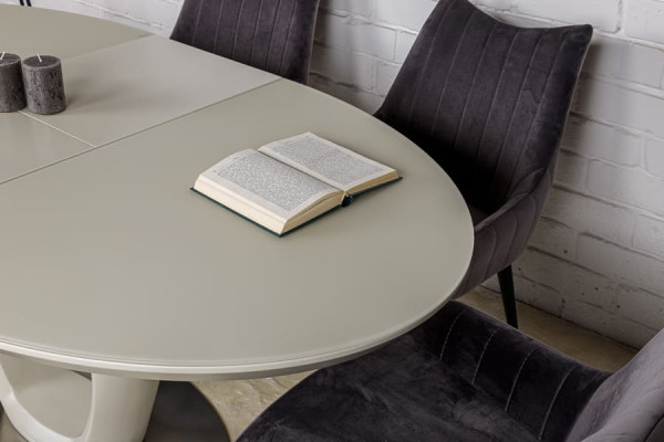 Раскладной обеденный стол Nicolas VANCOUVER Крем-14