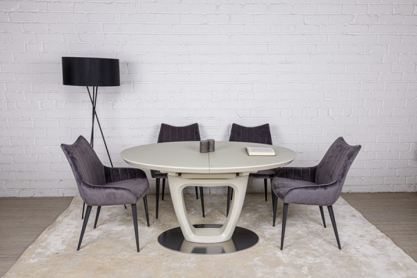 Раскладной обеденный стол Nicolas VANCOUVER Крем-15