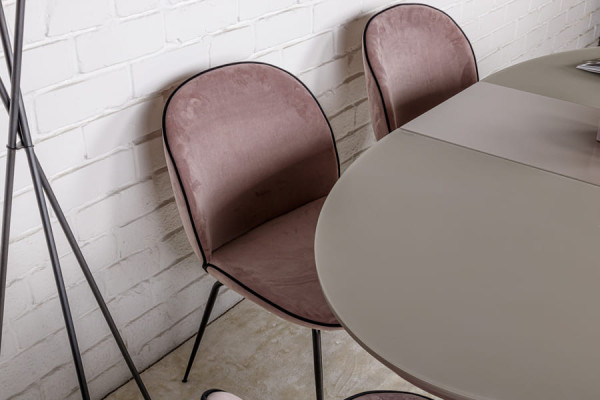 Раскладной обеденный стол Nicolas VANCOUVER Мокко-8