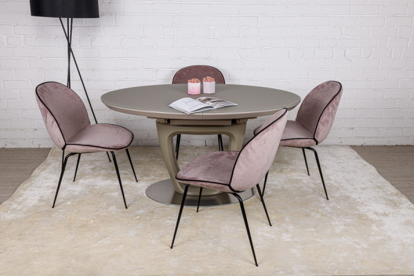 Раскладной обеденный стол Nicolas VANCOUVER Мокко-10