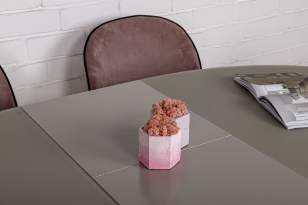 Раскладной обеденный стол Nicolas VANCOUVER Мокко-12