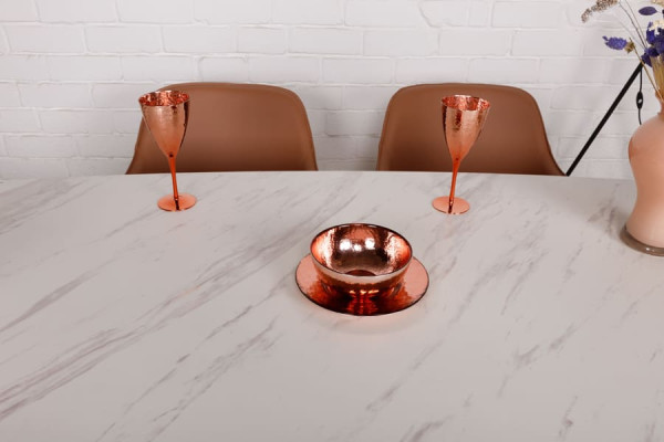 Обідній стіл Nicolas WELLINGTON Білий кераміка-6