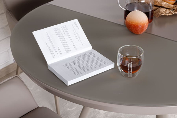 Раскладной обеденный стол Nicolas AUSTIN 120 Мокко-5