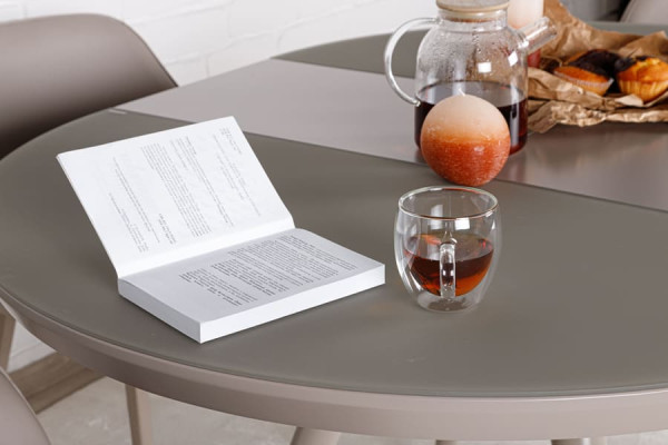 Раскладной обеденный стол Nicolas AUSTIN 120 Мокко-6