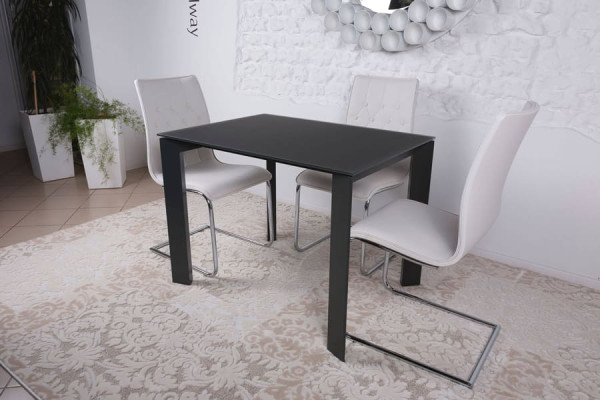 Раскладной обеденный стол Nicolas BRISTOL B Графит-4