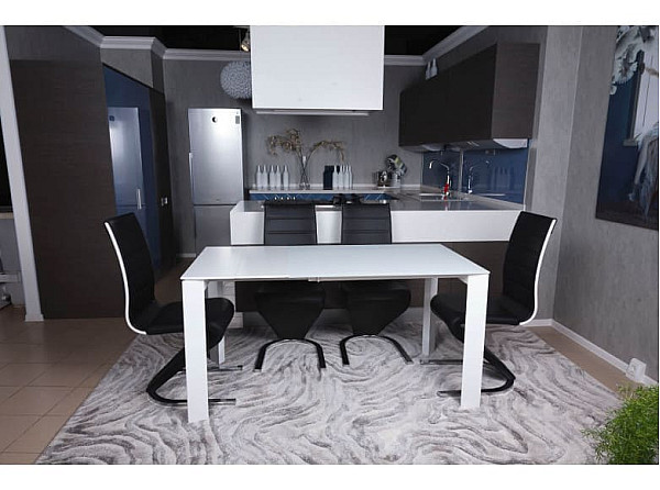 Раскладной обеденный стол Nicolas BRISTOL S Белый-4