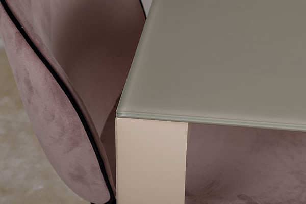 Розкладний обідній стіл Nicolas BRISTOL S Капучіно-11