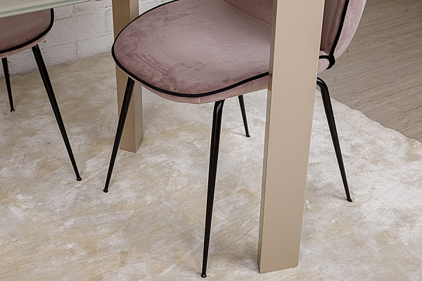 Розкладний обідній стіл Nicolas BRISTOL S Капучіно-12