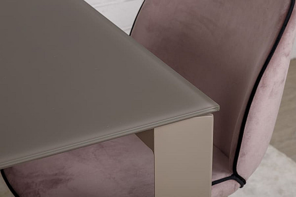 Розкладний обідній стіл Nicolas BRISTOL S Мокко-8