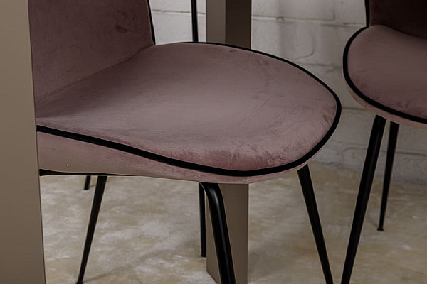 Розкладний обідній стіл Nicolas BRISTOL S Мокко-12