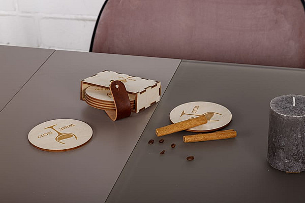 Розкладний обідній стіл Nicolas BRISTOL S Мокко-14