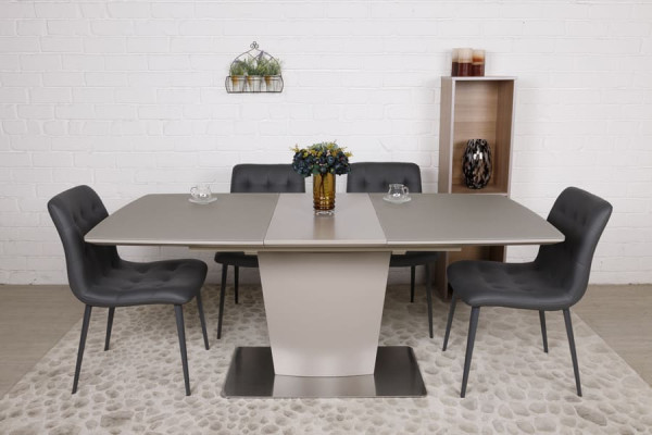 Розкладний обідній стіл Nicolas CHICAGO 140 Мокко-8