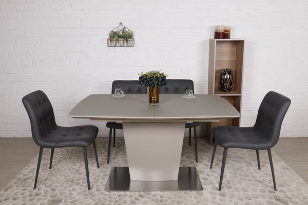 Розкладний обідній стіл Nicolas CHICAGO 140 Мокко-14