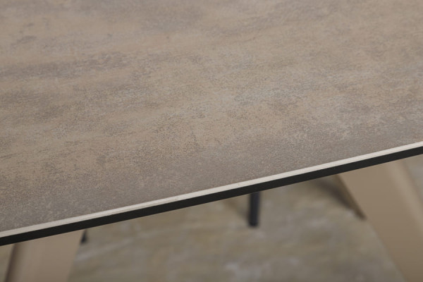 Розкладний обідній стіл Nicolas COVENTRY Бежева кераміка-14