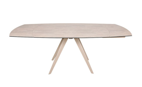 Розкладний обідній стіл Nicolas COVENTRY Бежева кераміка-3