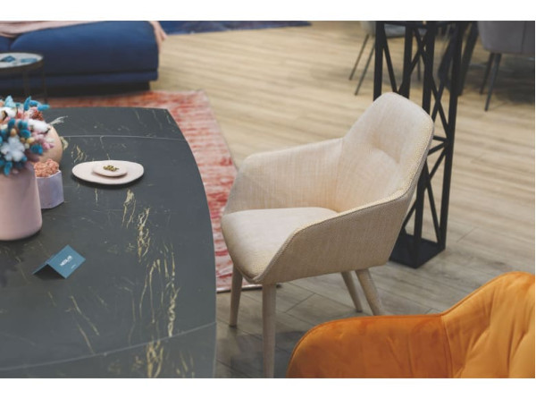 Раскладной обеденный стол Nicolas COVENTRY Черный керамика-11