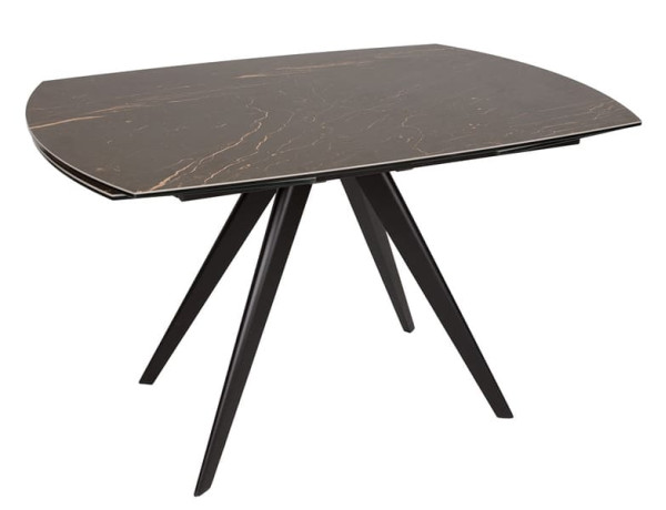 Раскладной обеденный стол Nicolas COVENTRY Черный керамика-2