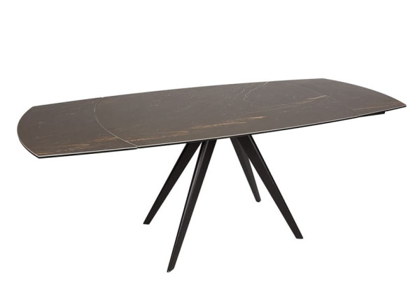 Раскладной обеденный стол Nicolas COVENTRY Черный керамика-4