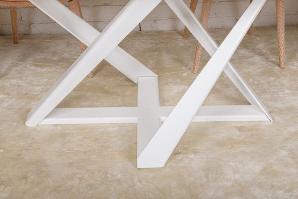 Розкладний обідній стіл Nicolas FLEETWOOD NEW Білий-5