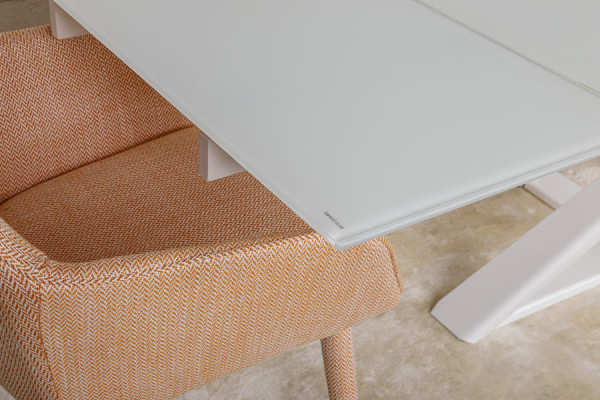 Розкладний обідній стіл Nicolas FLEETWOOD NEW Білий-8