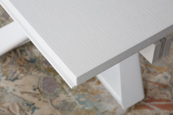 Розкладний обідній стіл Nicolas FLEETWOOD NEW Білий шпон-11