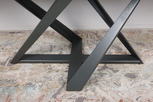 Розкладний обідній стіл Nicolas FLEETWOOD NEW Мокрий асфальт кераміка-7