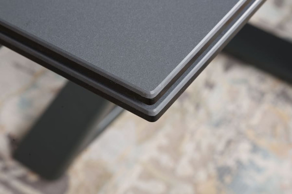 Розкладний обідній стіл Nicolas FLEETWOOD NEW Мокрий асфальт кераміка-8