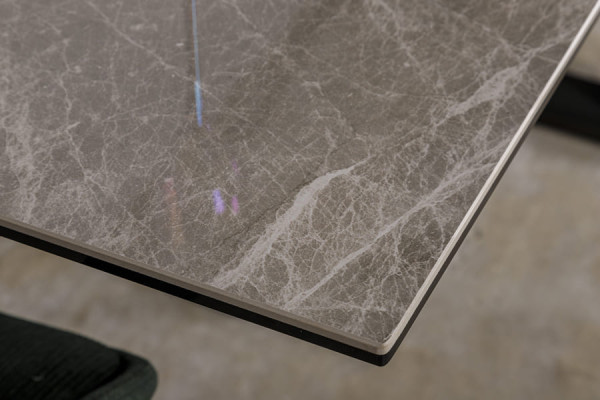 Раскладной обеденный стол Nicolas FLEETWOOD NEW Светло-серый керамика-5