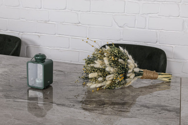 Раскладной обеденный стол Nicolas FLEETWOOD NEW Светло-серый керамика-7