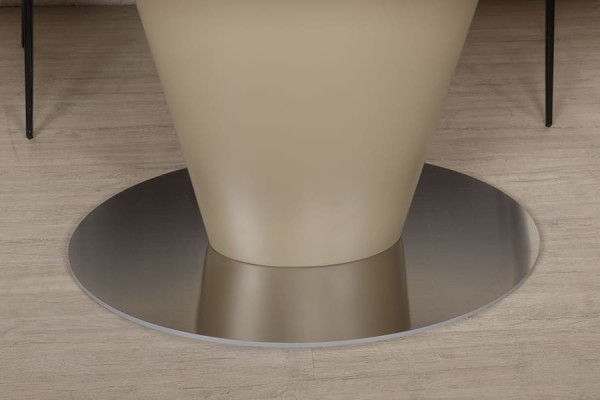 Розкладний обідній стіл Nicolas GEORGIA 120 Мокко-4